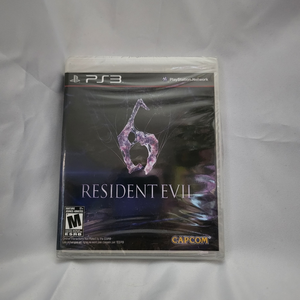 Playstation 3 Video Game: Resident Evil 6